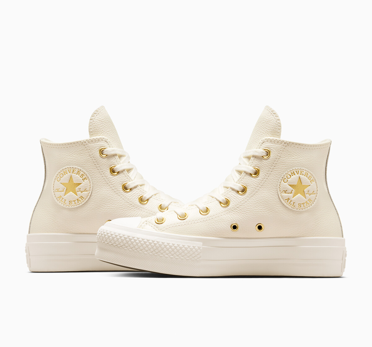 Converse Zapatillas deportivas altas de piel All Star Lift Hi Mono — photo 3