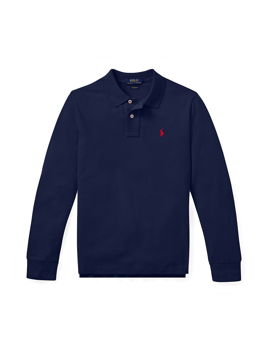 Long Sleeve Polo Shirt, POLO RALPH LAUREN