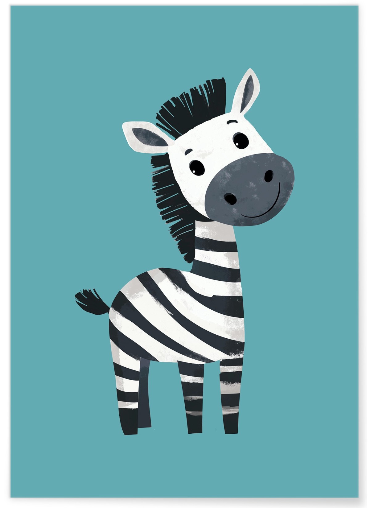 Affiche Petit Zèbre, L'AFFICHERIE