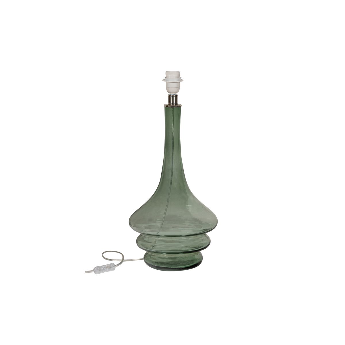 Lampe de table sans fil pied en acier vert olive LED blanc chaud/blanc –