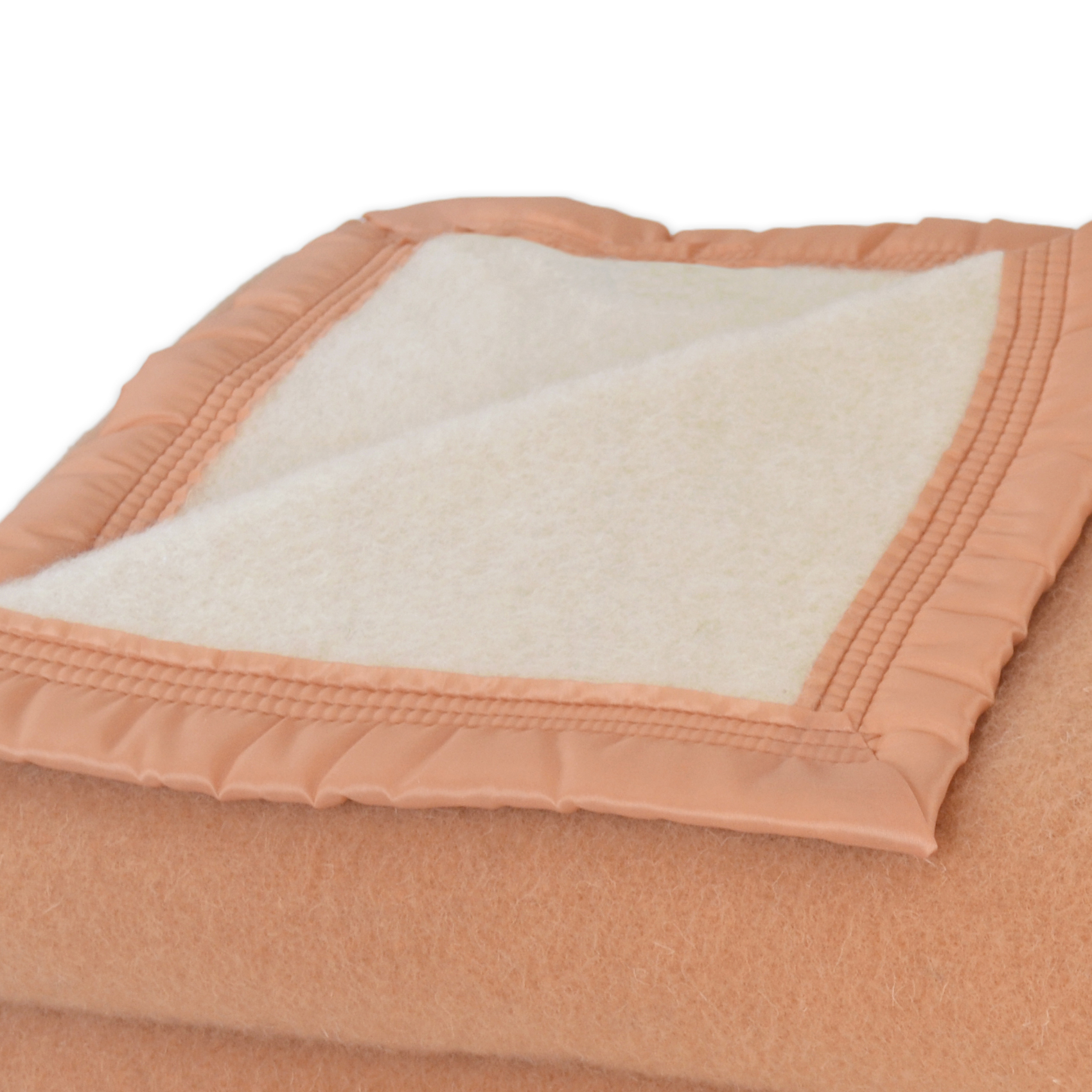 Toison D’Or Couverture Volta En Laine Woolmark – 240x260 Cm, Bois De Rose, Chaleur Luxueuse & Élégante Pour L’Hiver
