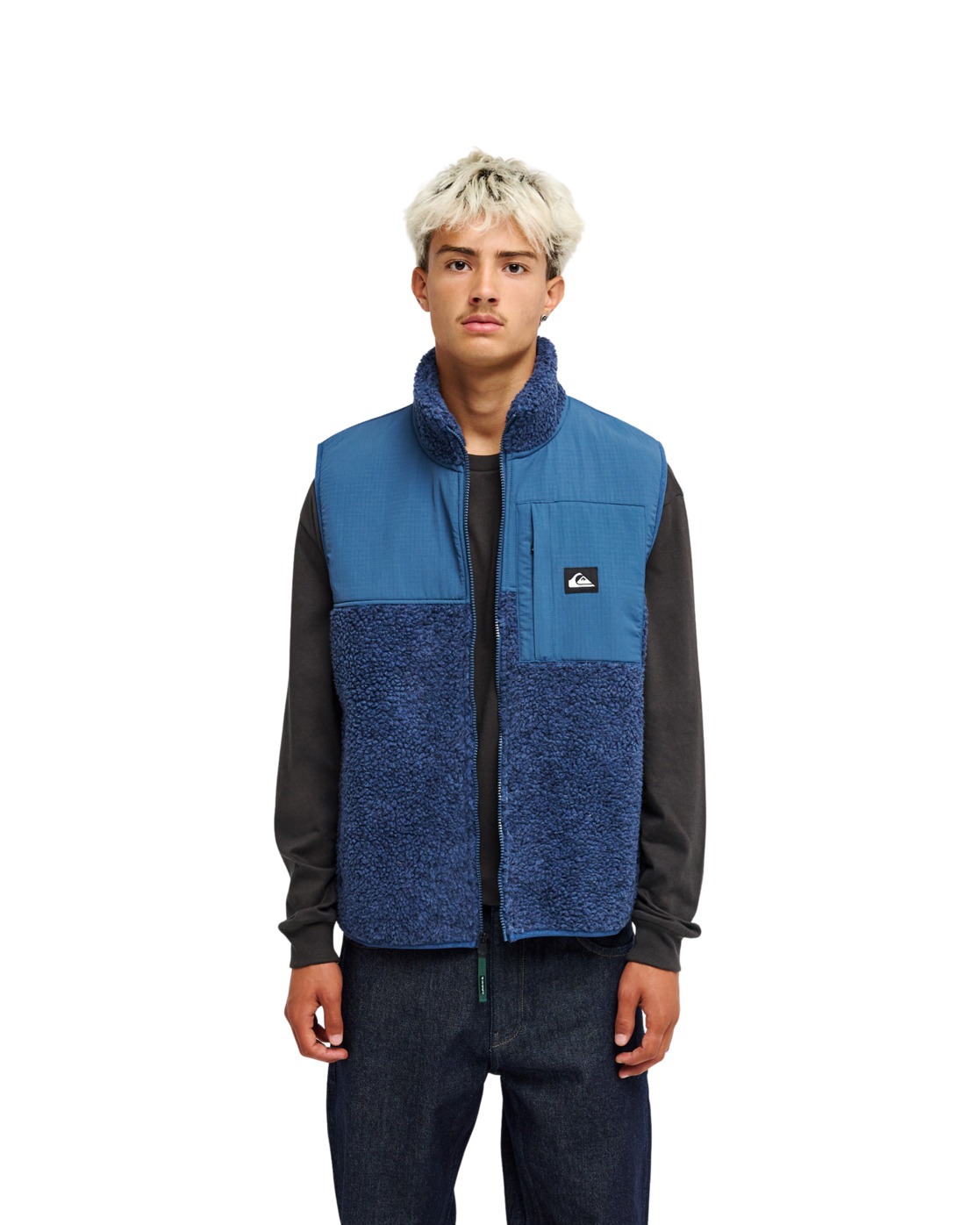Veste sans manches zippée en polaire SHALLOW WATER, QUIKSILVER