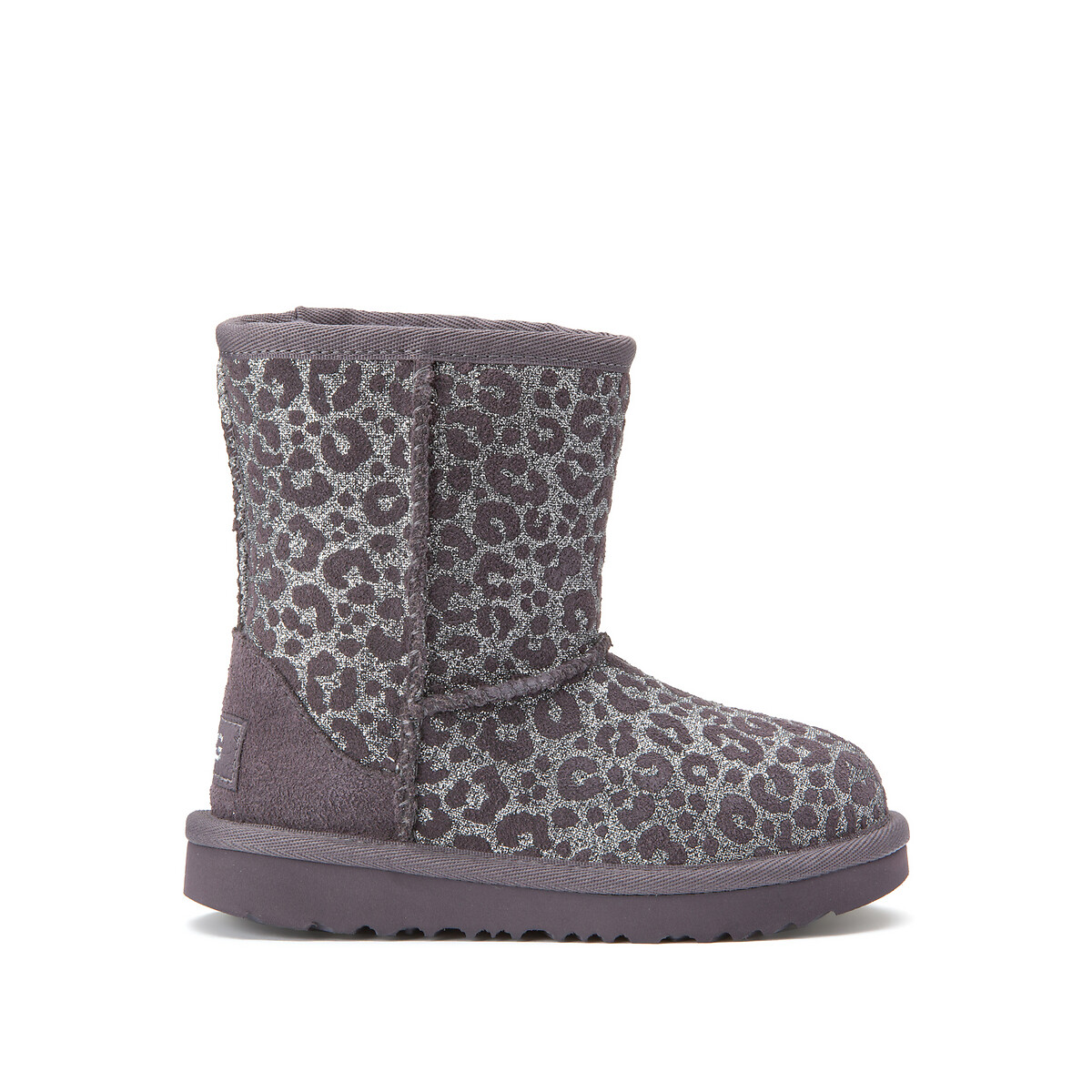 ugg classic ii glitter leopard boot