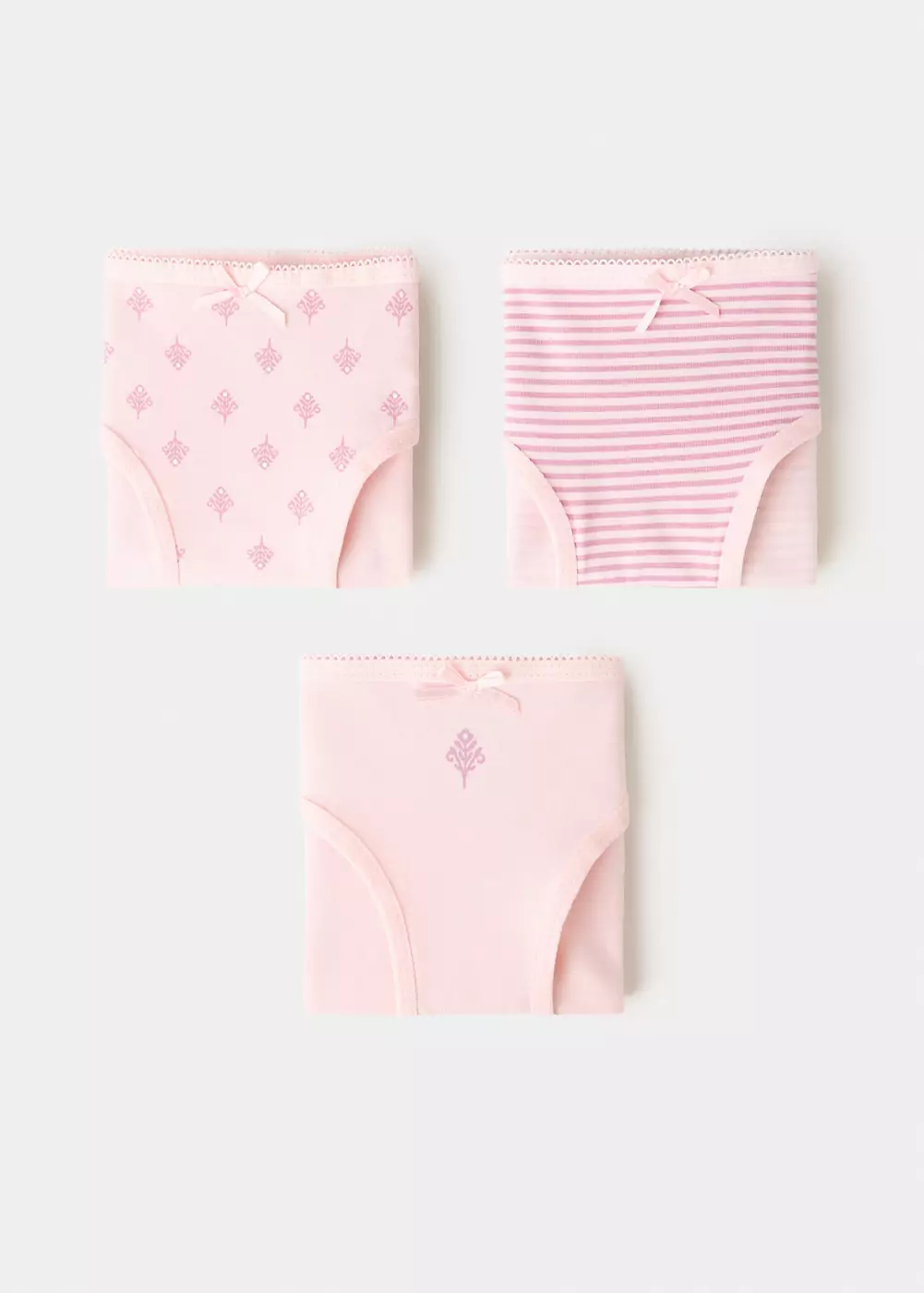 Pack 3 culottes coton combinés, MANGO KIDS