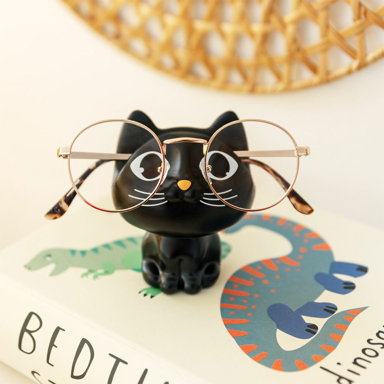 Repose-lunettes Matou Blanc - Trop Mignon !