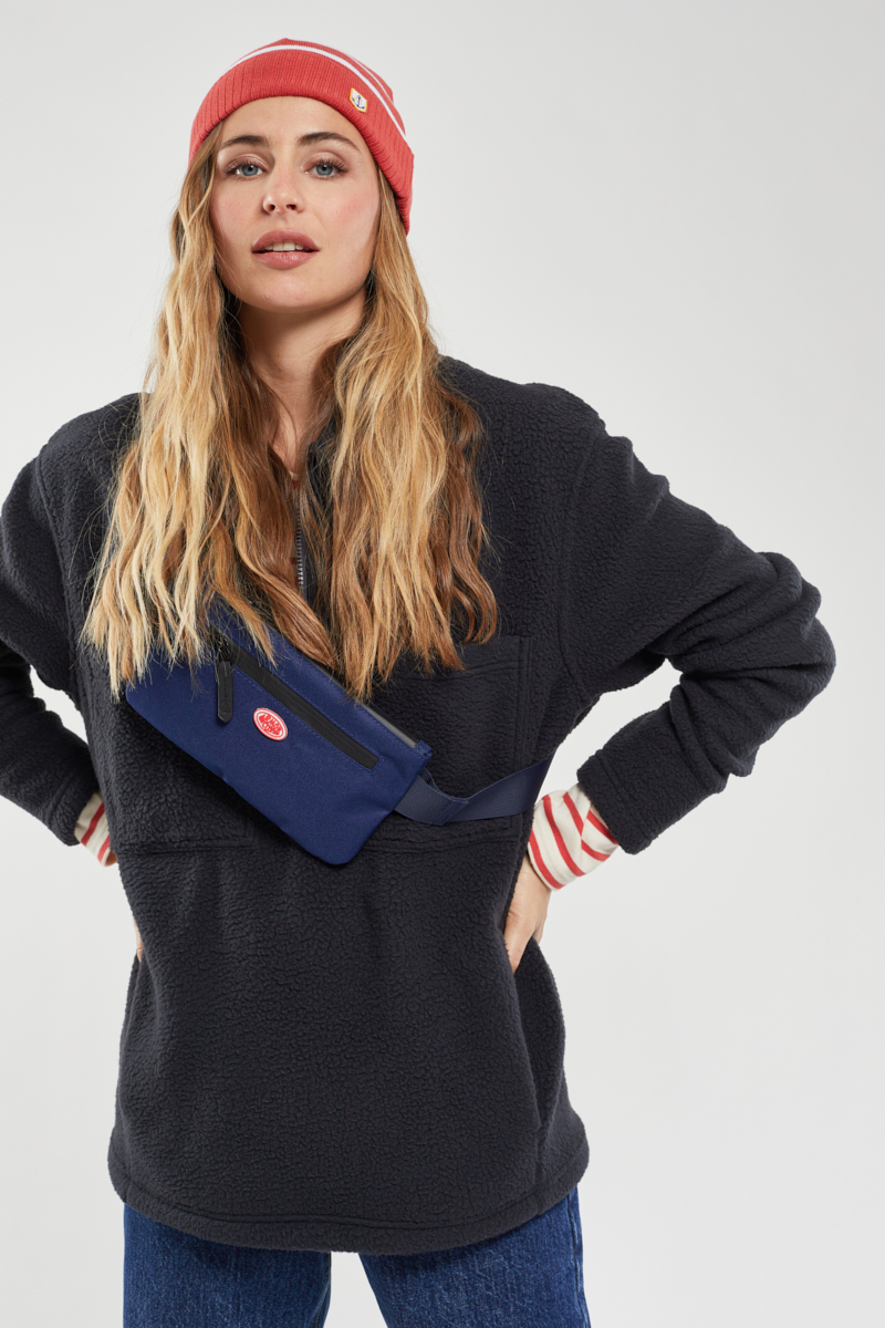 Sweat zippé unisexe en sherpa, ARMOR-LUX