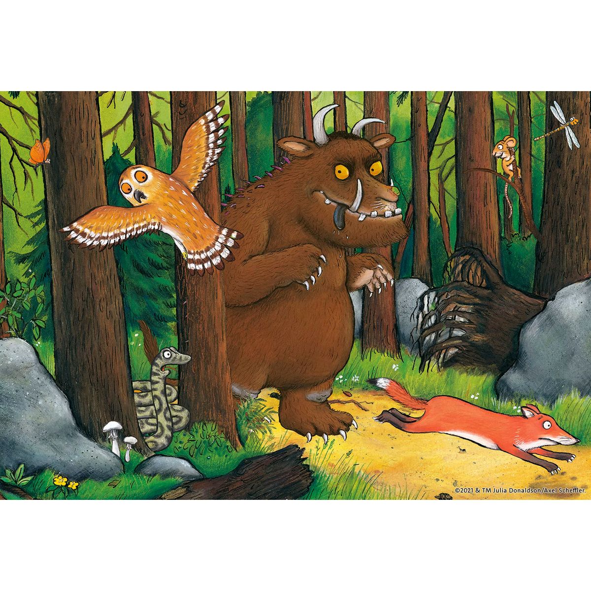 Ravensburger casse-tête pour enfants le gruffalo - 2 x 24 pièces