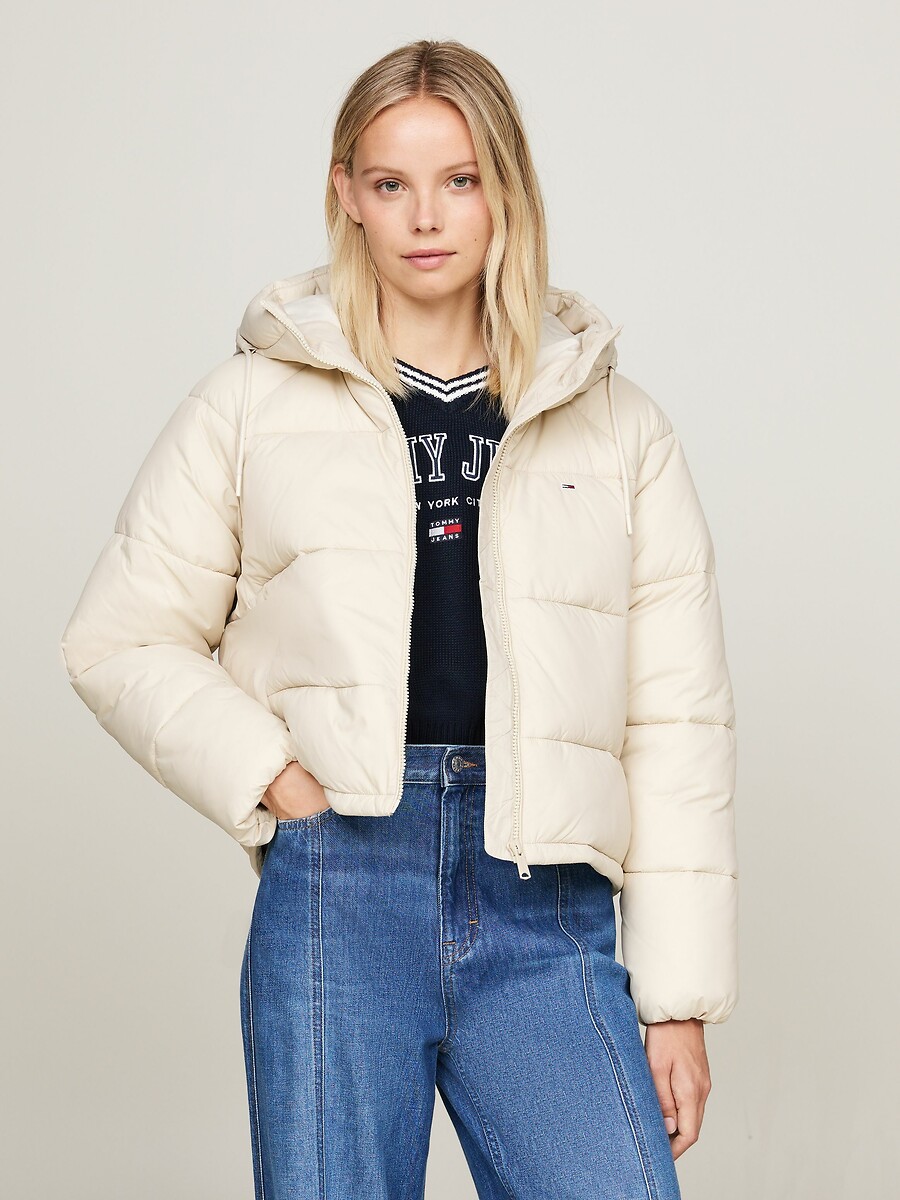 Doudoune courte à capuche VAIL, TOMMY JEANS