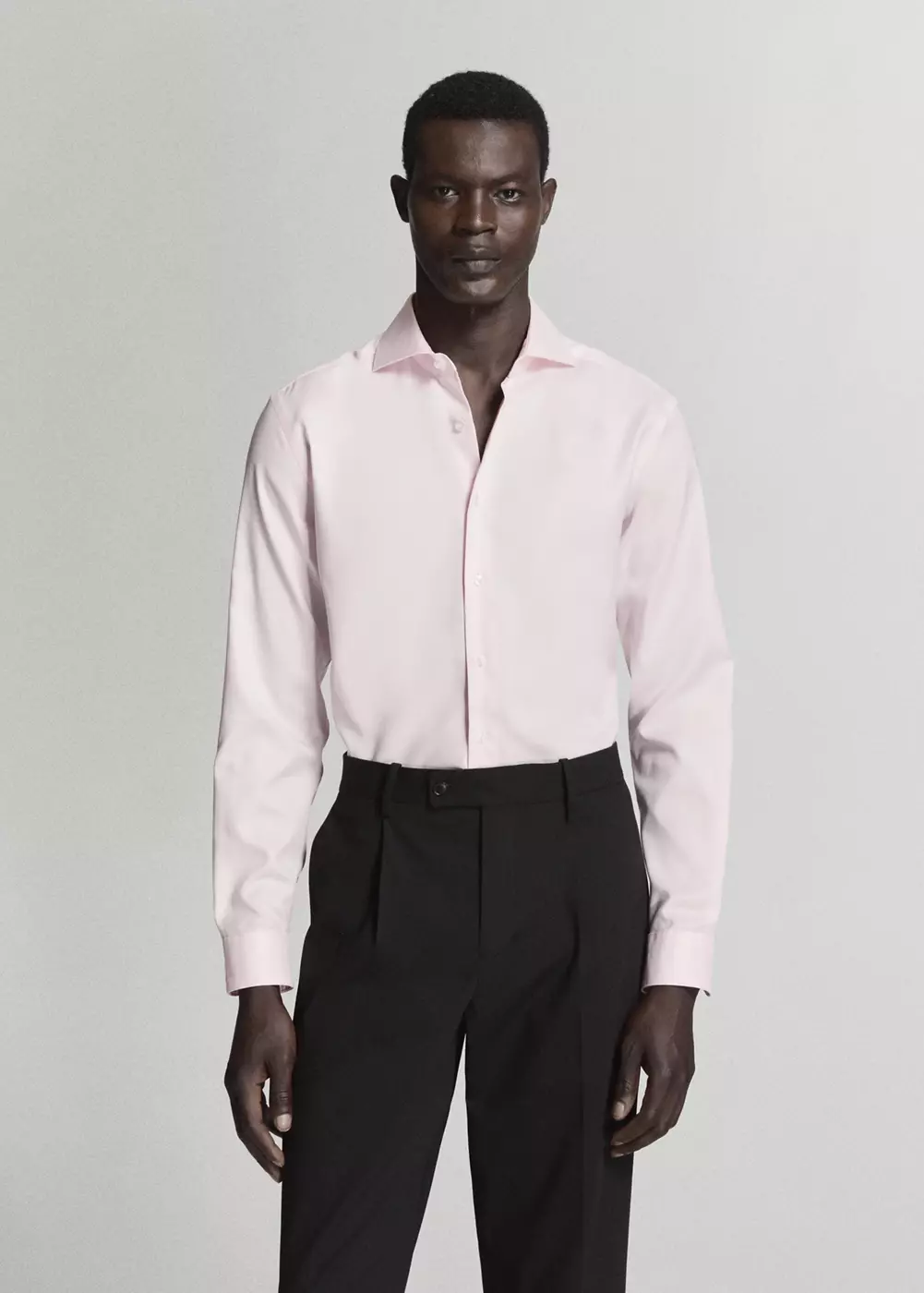 Chemise costume slim fit 100 % coton, MANGO MAN