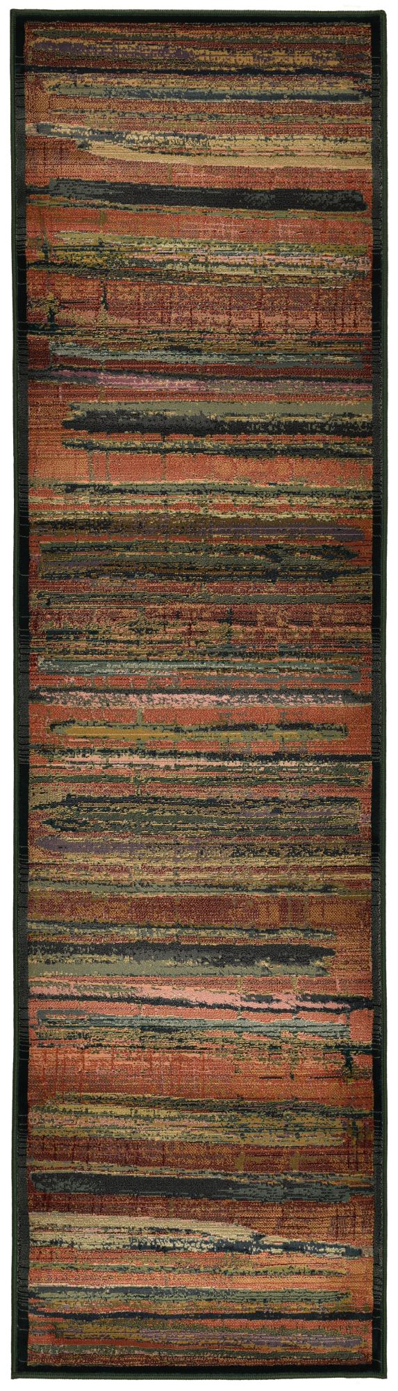 Tapis tissé à rayures - GABIRO, THEKO