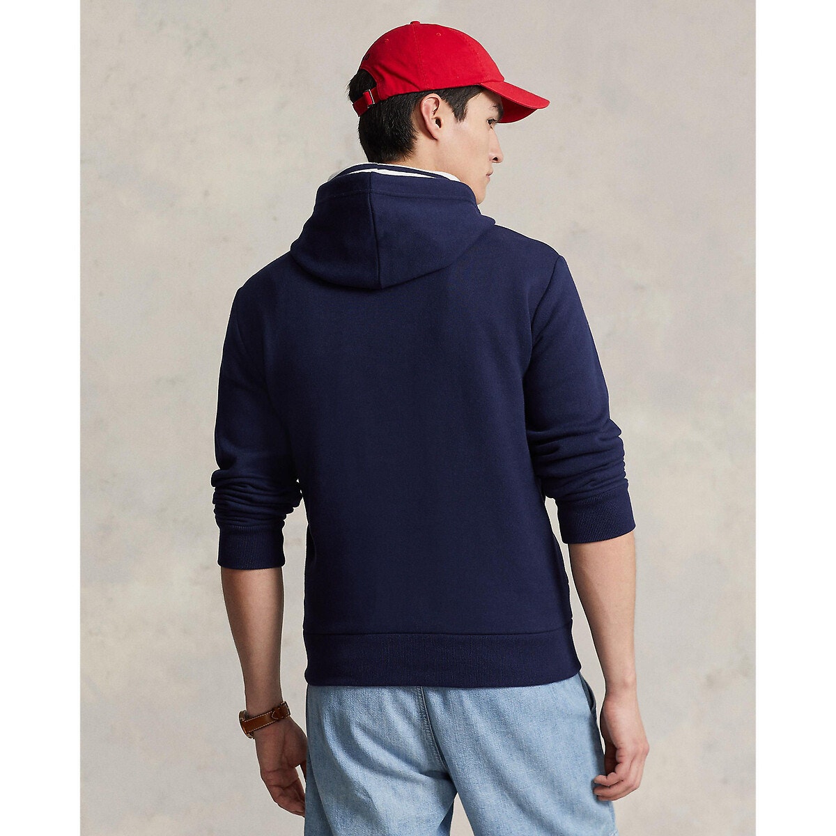 Sweat a capuche online ralph lauren bleu marine