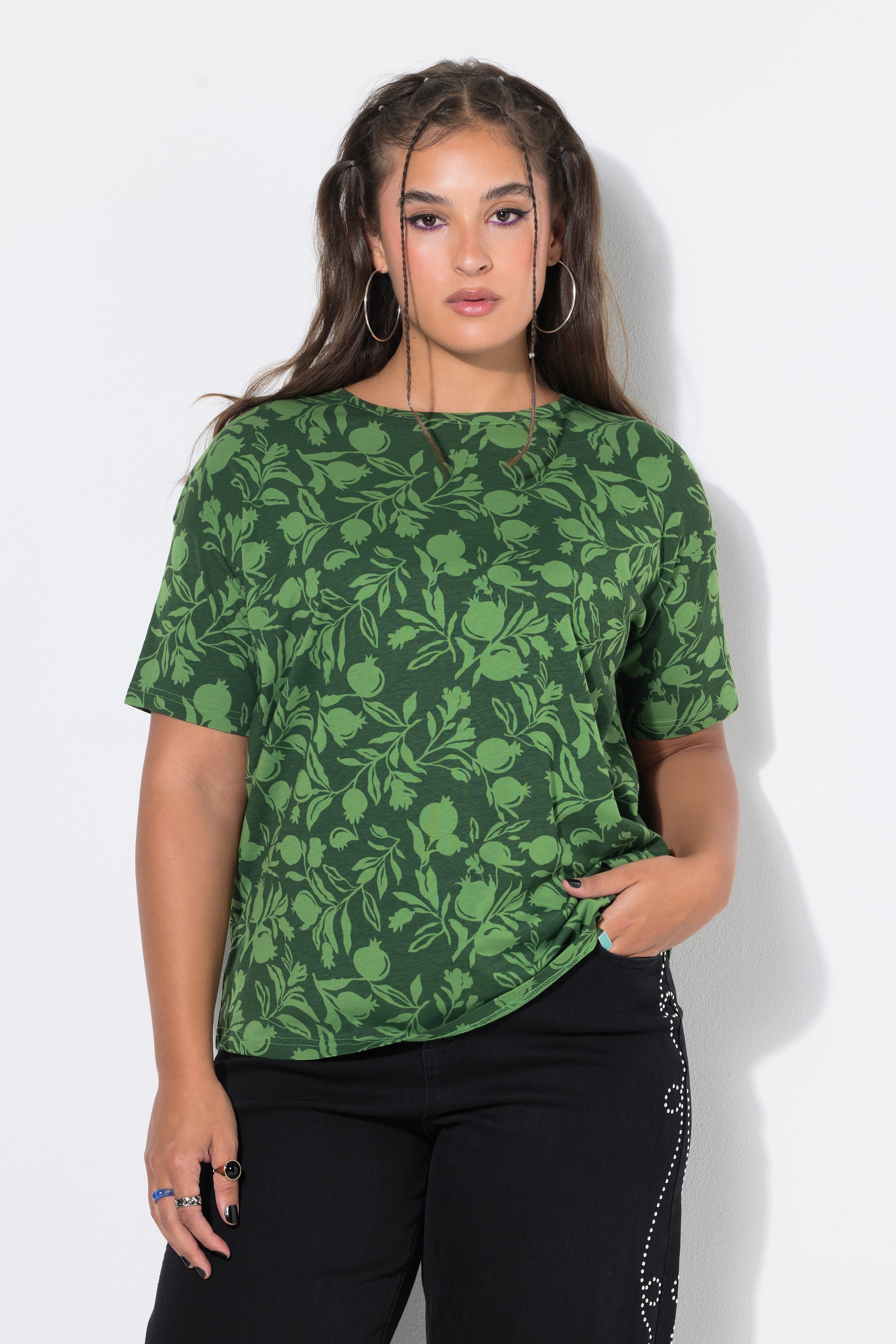 T-shirt, coupe oversize, motifs grenades, STUDIO UNTOLD