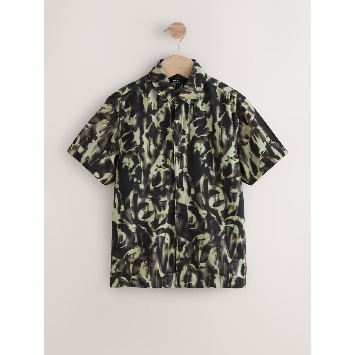 Chemise imprimée à manches courtes, NEXT