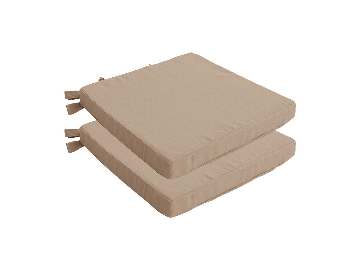Galette épaisse Panama 38 x 38 cm - Enjoy Home - Lot de 2, JARDIDECO