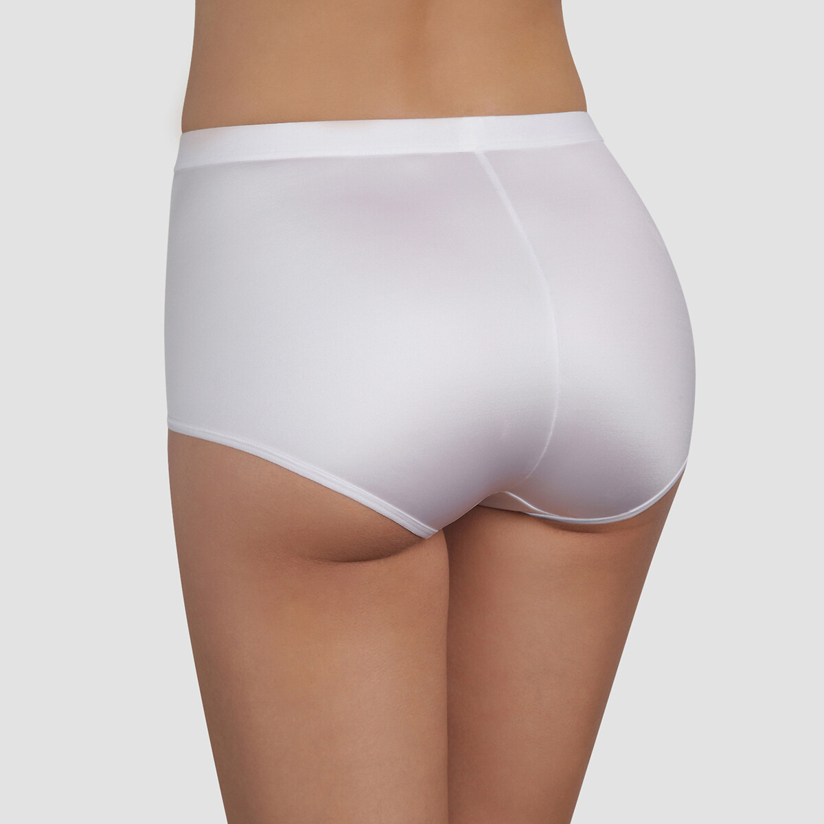 PLAYTEX CULOTTE MIDI COTTON STRETCH TAILLE 52 COULEUR BLANC REF 00BP