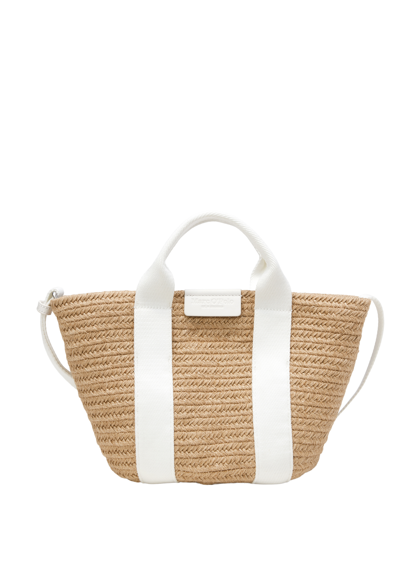 Shopper small en jute de haute qualité, MARC O'POLO