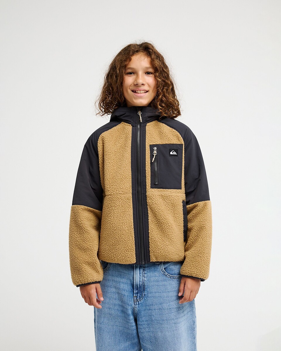 Veste polaire zippée avec capuche, QUIKSILVER