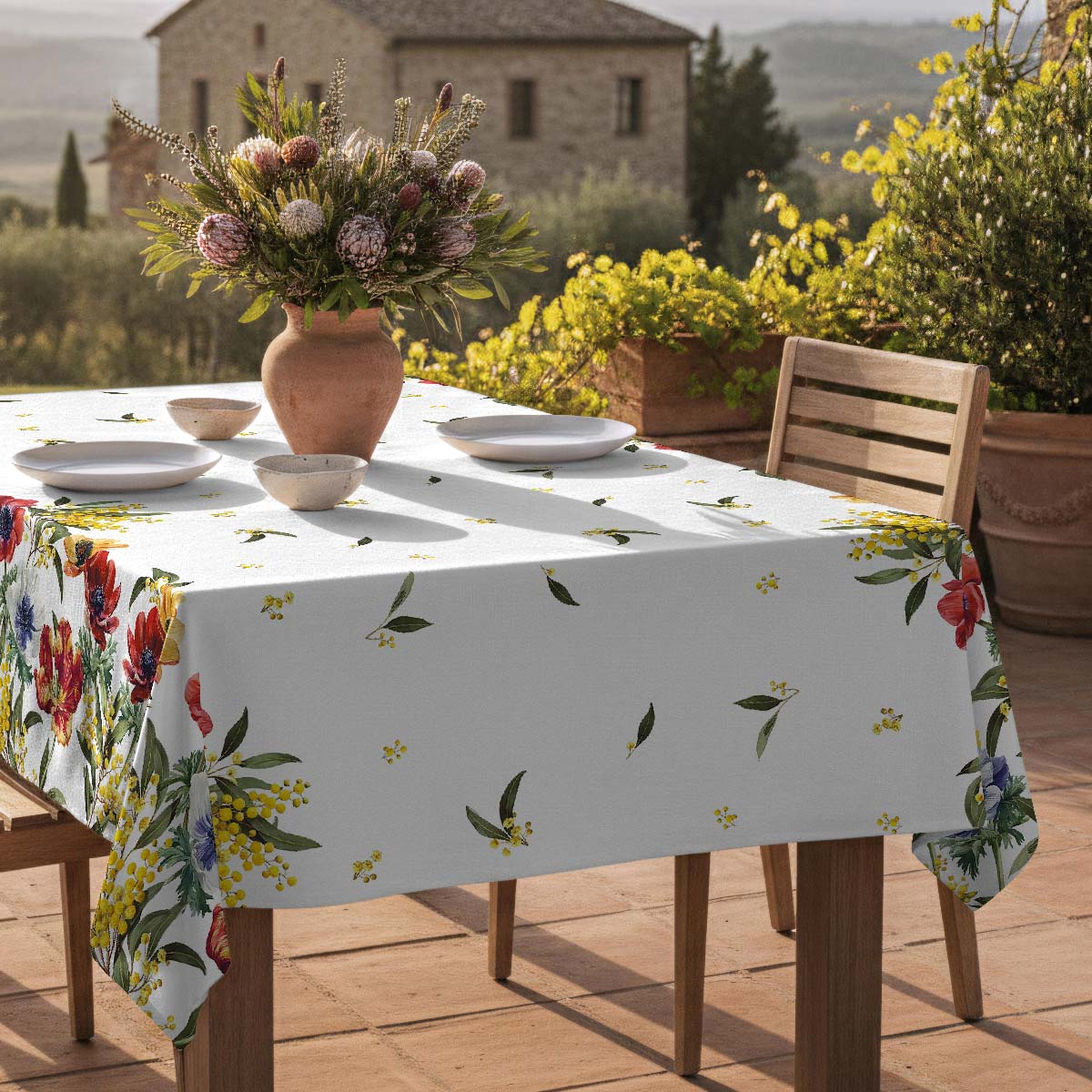 Nappe anti-taches Tumin - 100% coton -, NAF NAF HOME