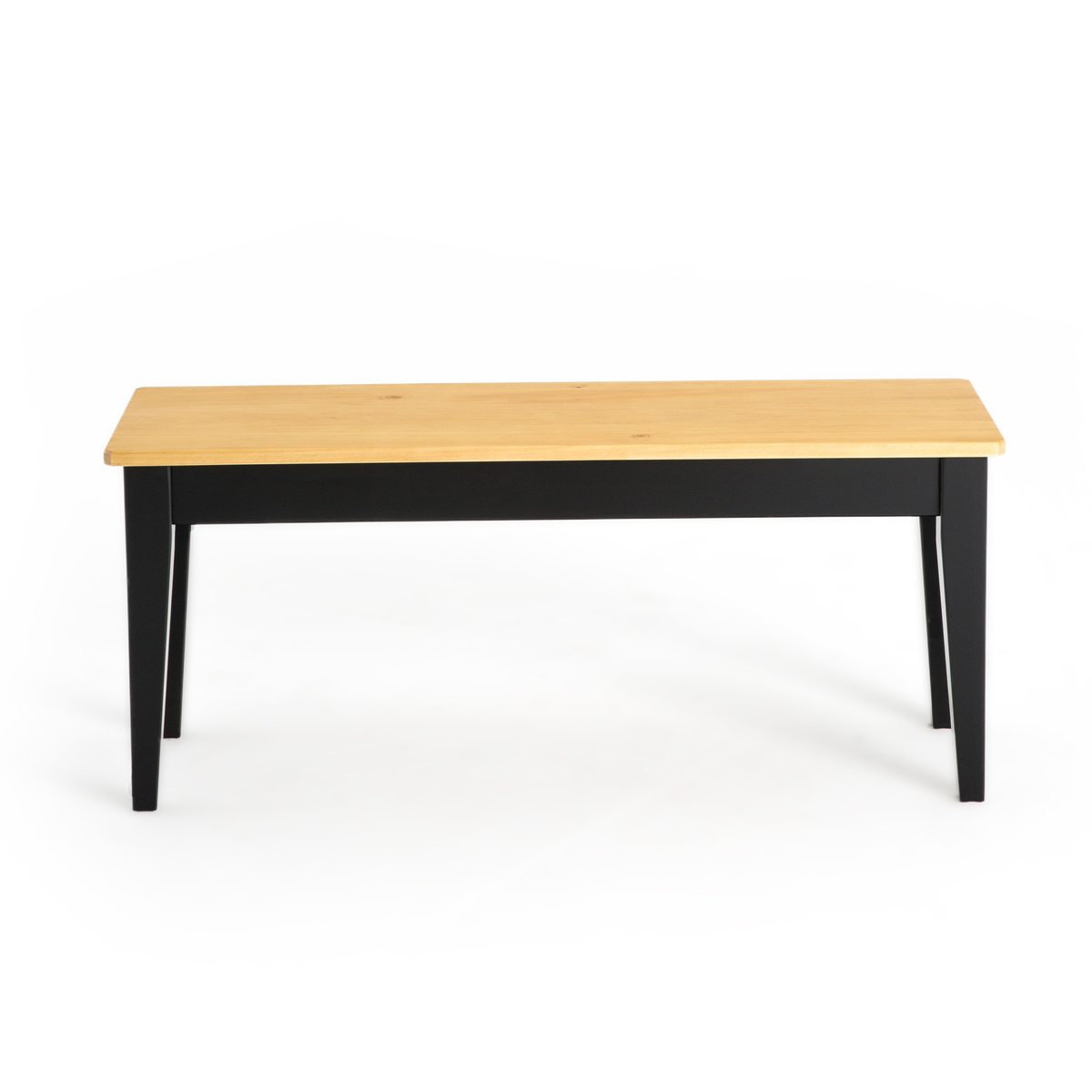 Product photograph of Alvina Solid Pine Bench 2-seater from La Redoute UK