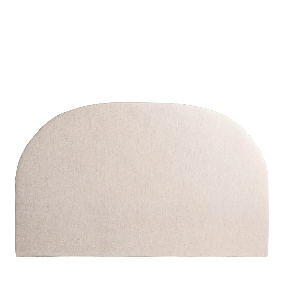 Tête de lit en coton et lin demi-lune L170cm- NOUSSA, DRAWER