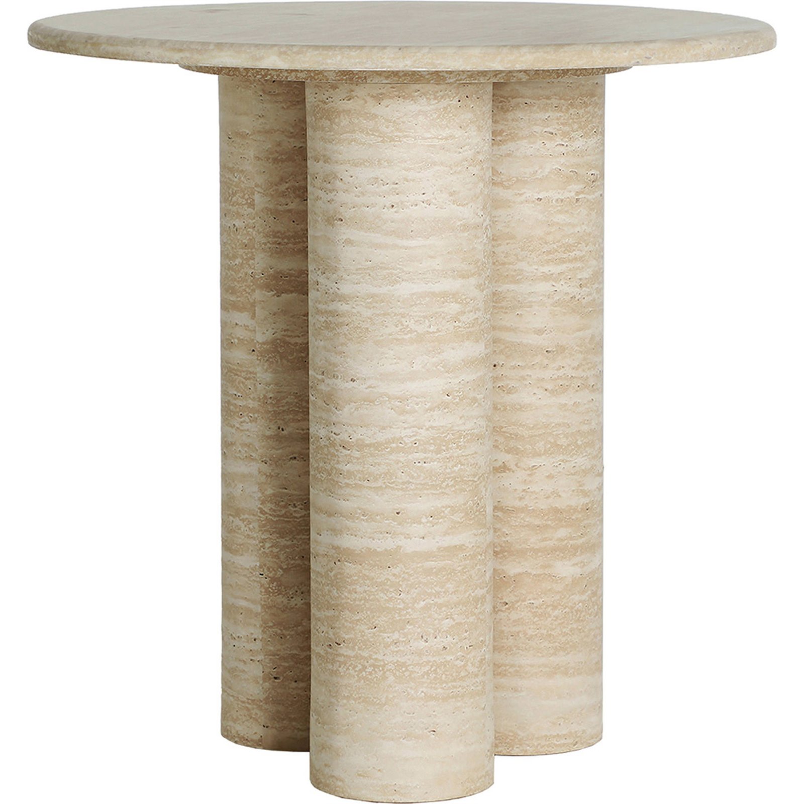 Table d'appoint ronde effet marbre, RECOLLECTION