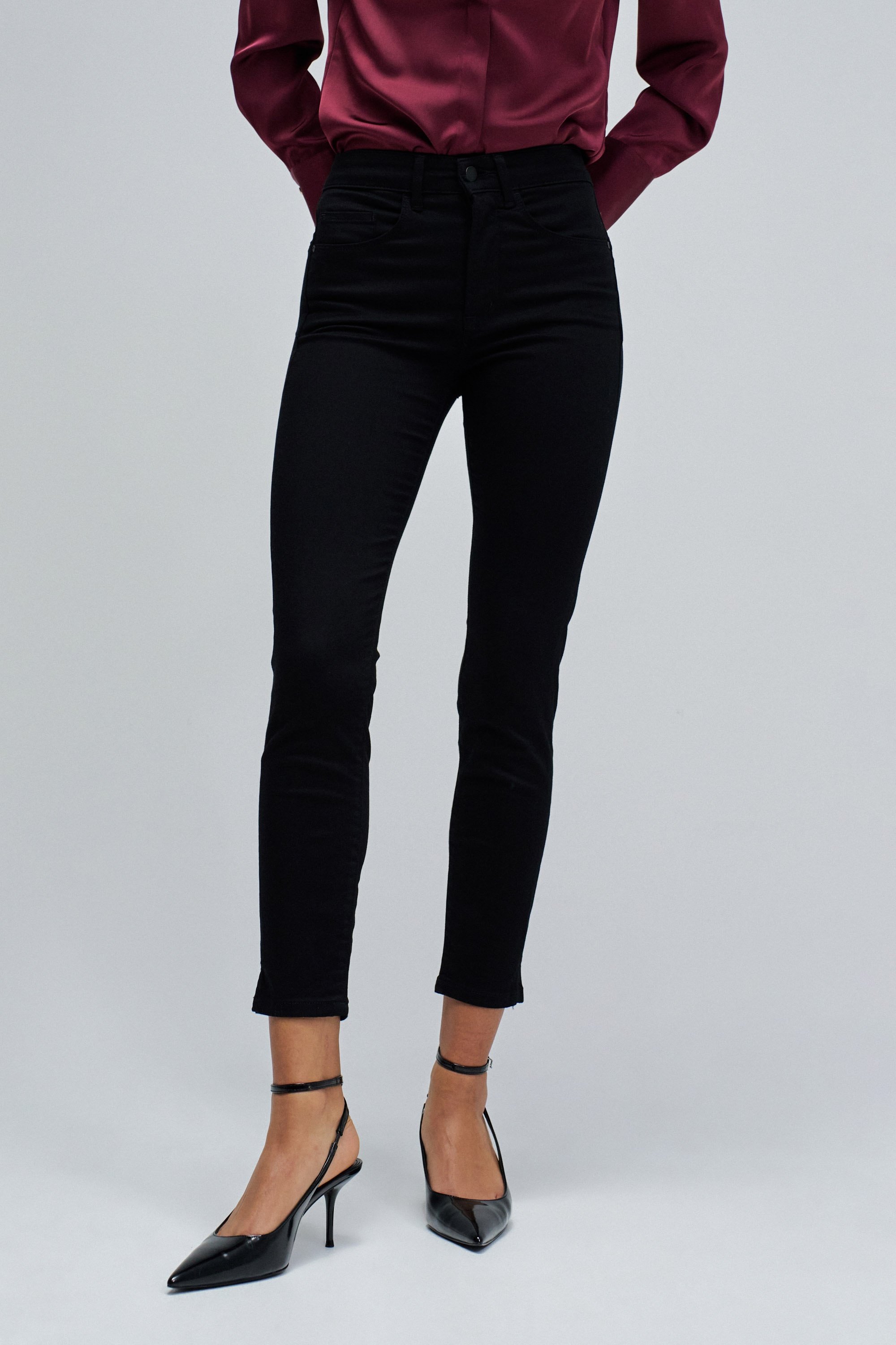 JEAN FAITH PUSH IN CROPPED SKINNY, SALSA JEANS