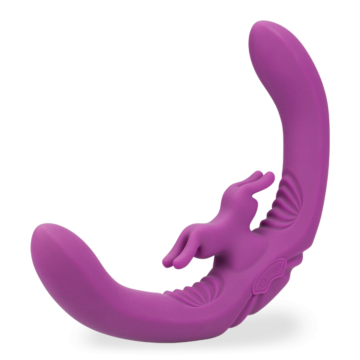 Double vibromasseur rabbit en silicone Twinia, LOVE AND VIBES