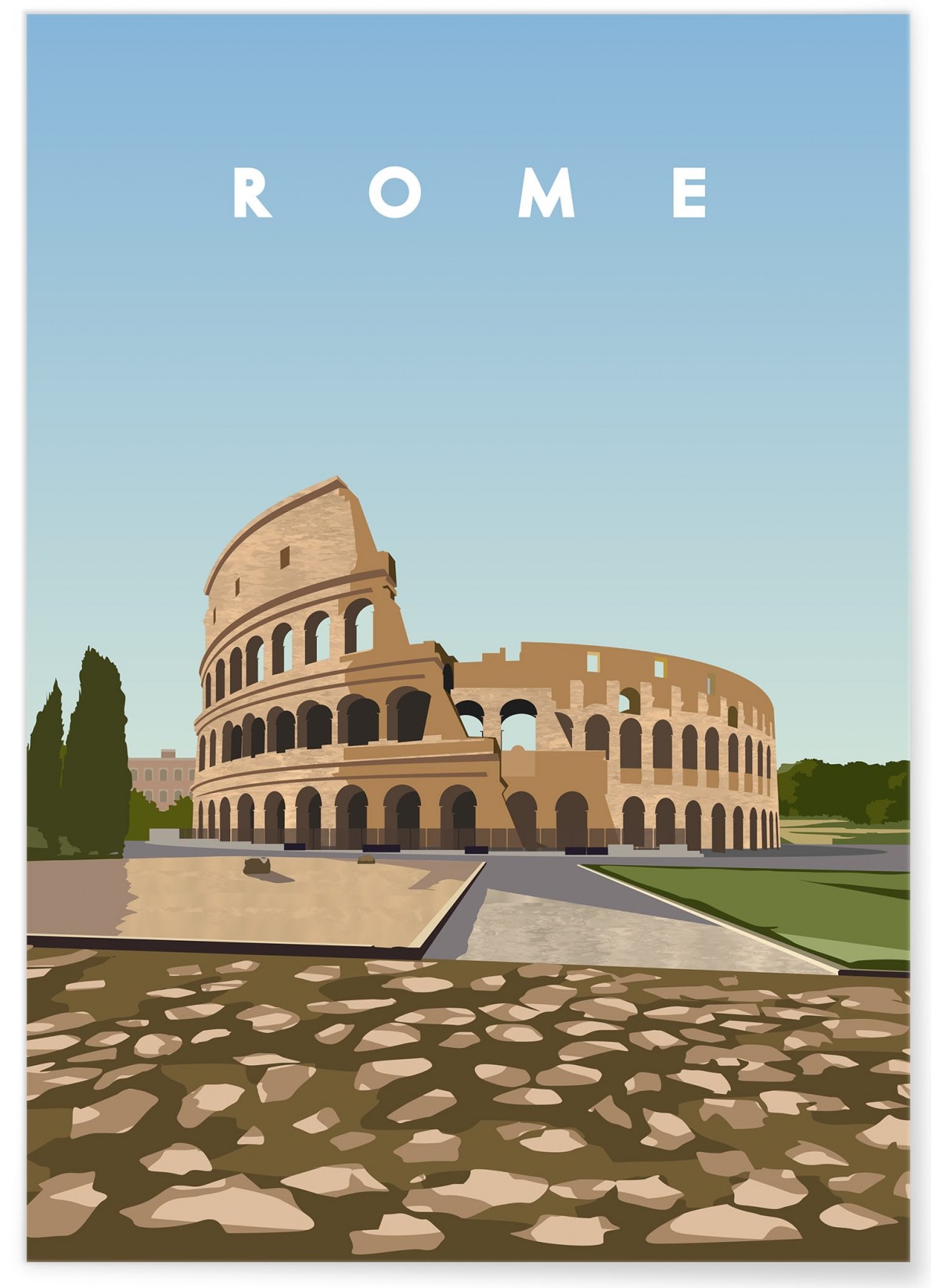 Affiche ville Rome, L'AFFICHERIE