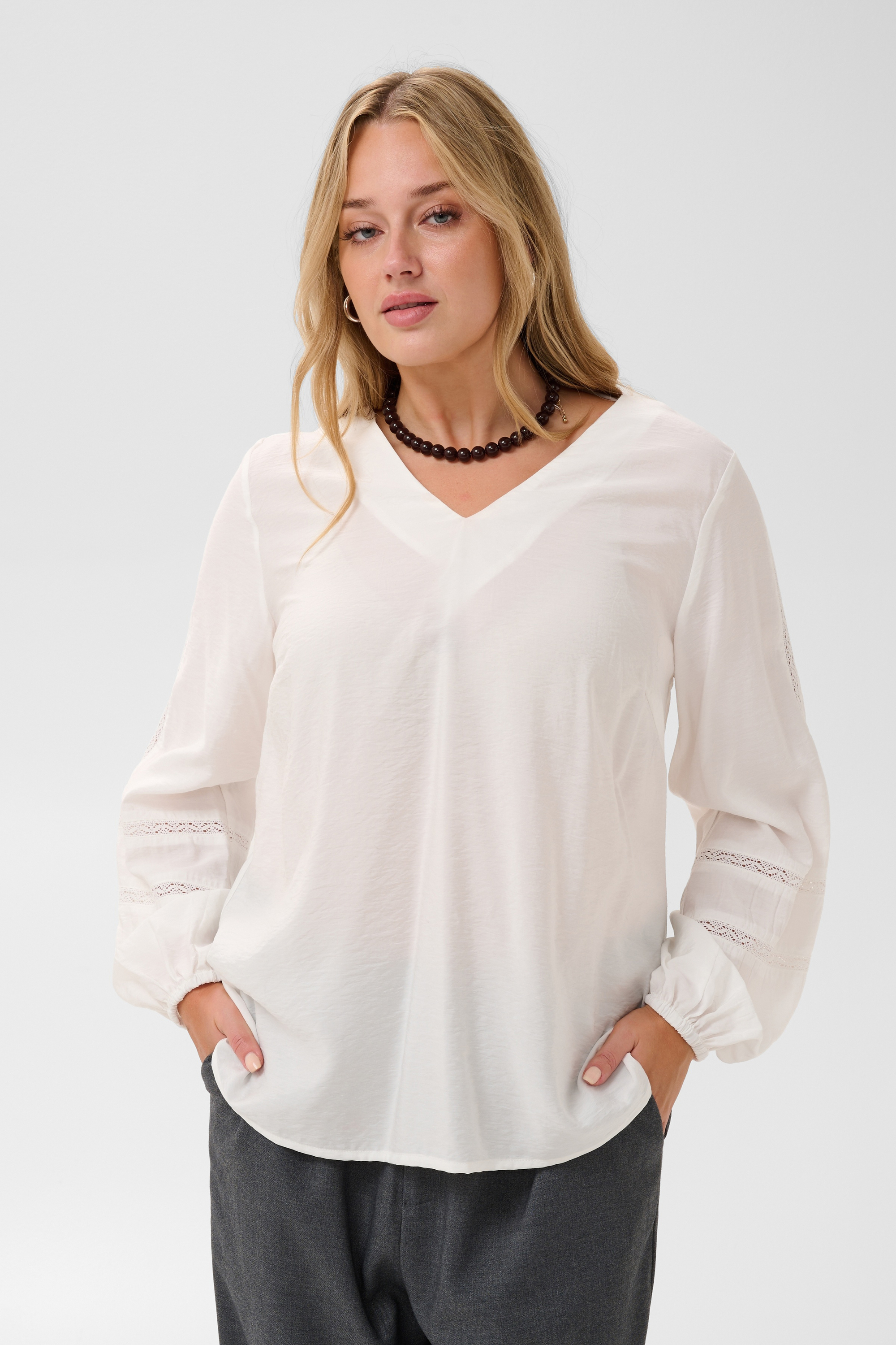 Blouse à manches longues, KAFFE CURVE
