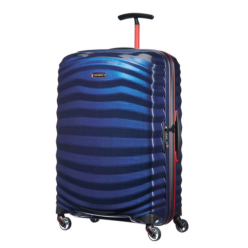 Valise 4 Roues 69cm Lite-shock Sport Nautical Blue/red Samsonite | La ...