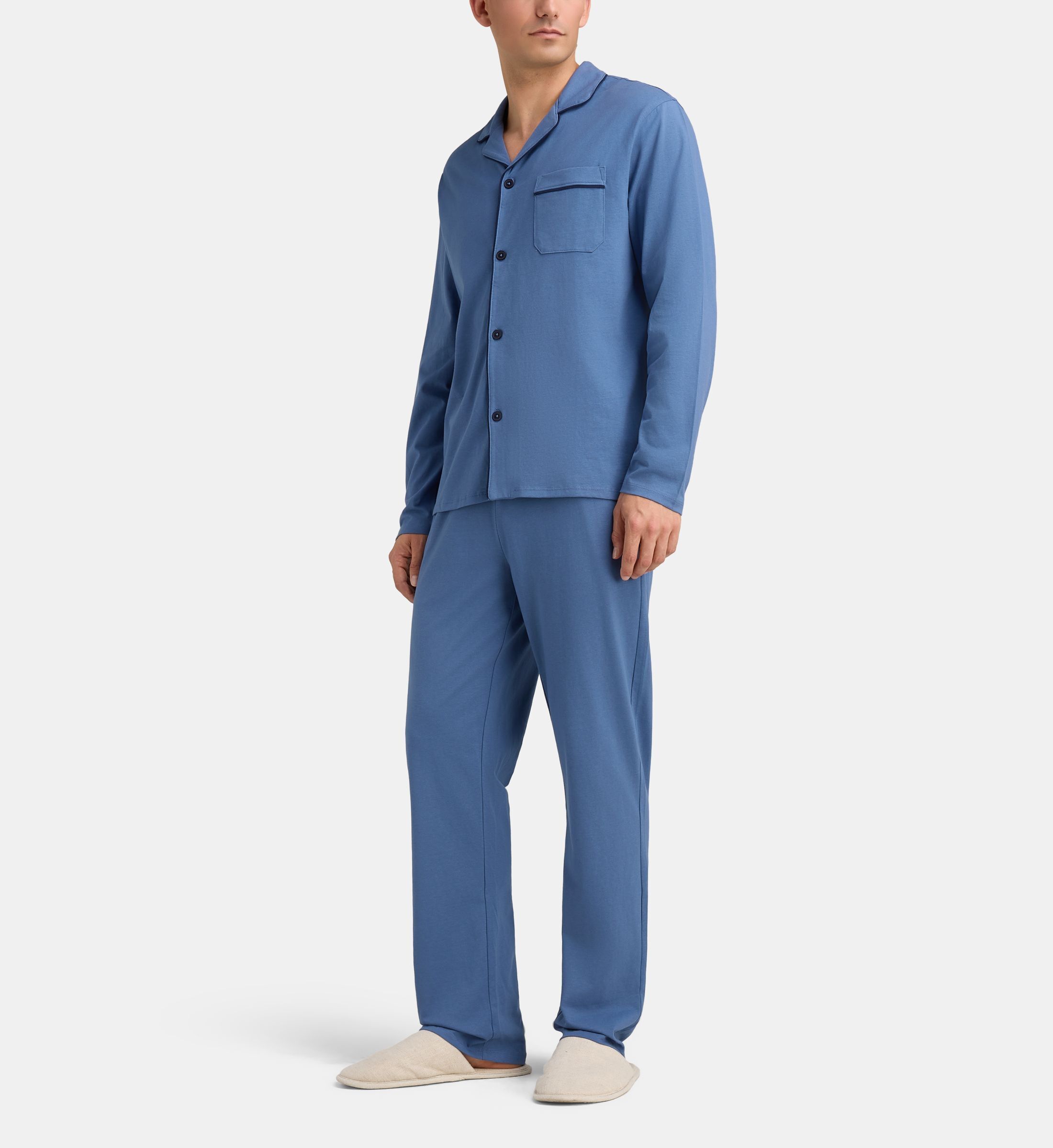 Pyjama long dello en coton bio, GALERIES LAFAYETTE