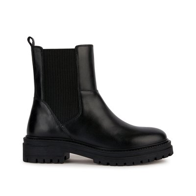 Iridea Breathable Chelsea Boots in Leather GEOX