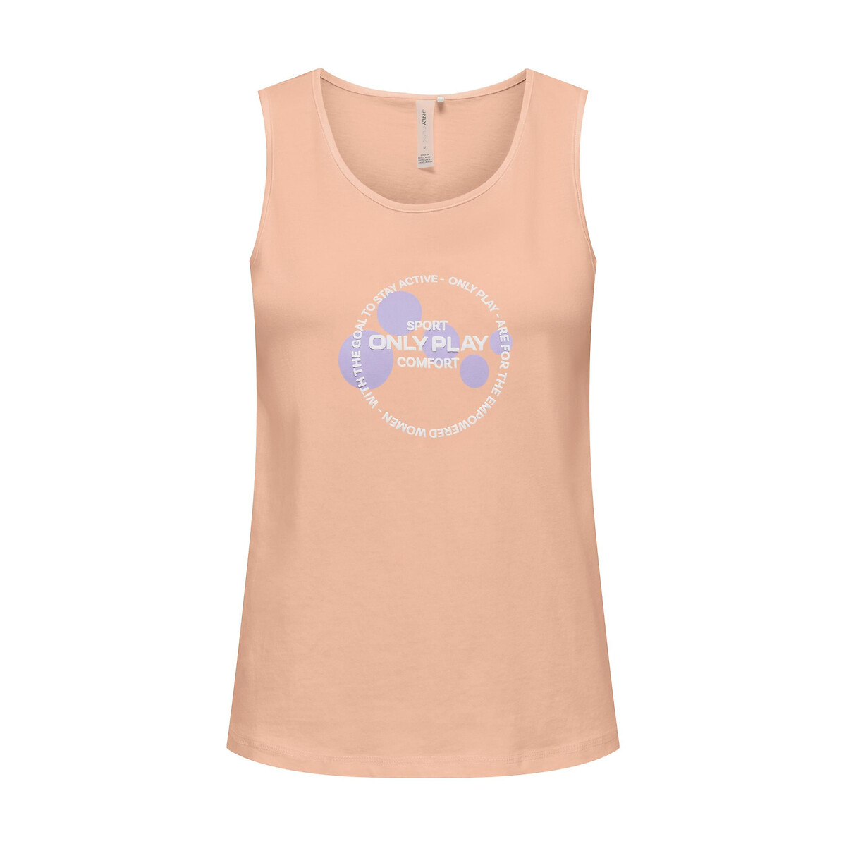 Tanktop Foam Life Zalm Only Play La Redoute tanktop-foam-life-zalm-only-play-la-redoute