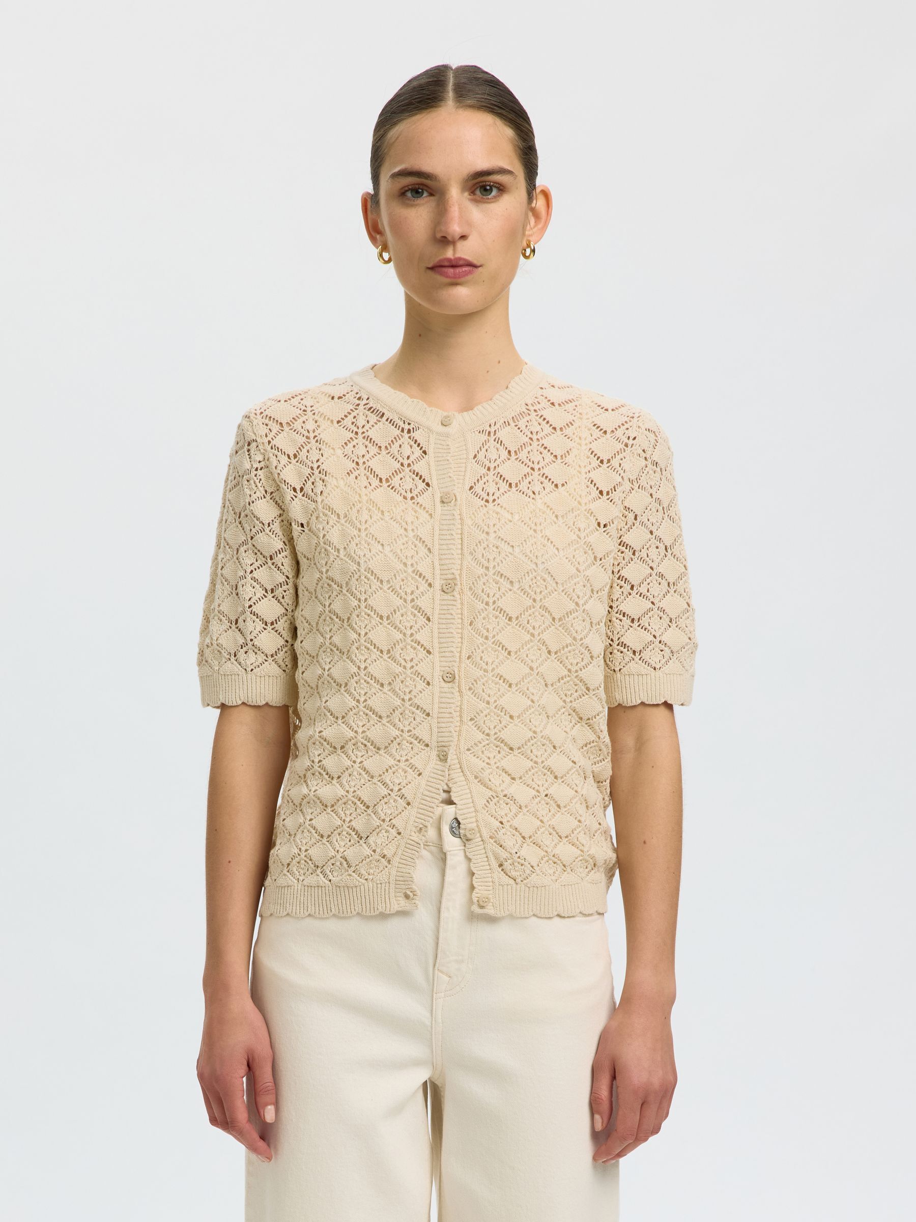Cardigan En Maille, SELECTED
