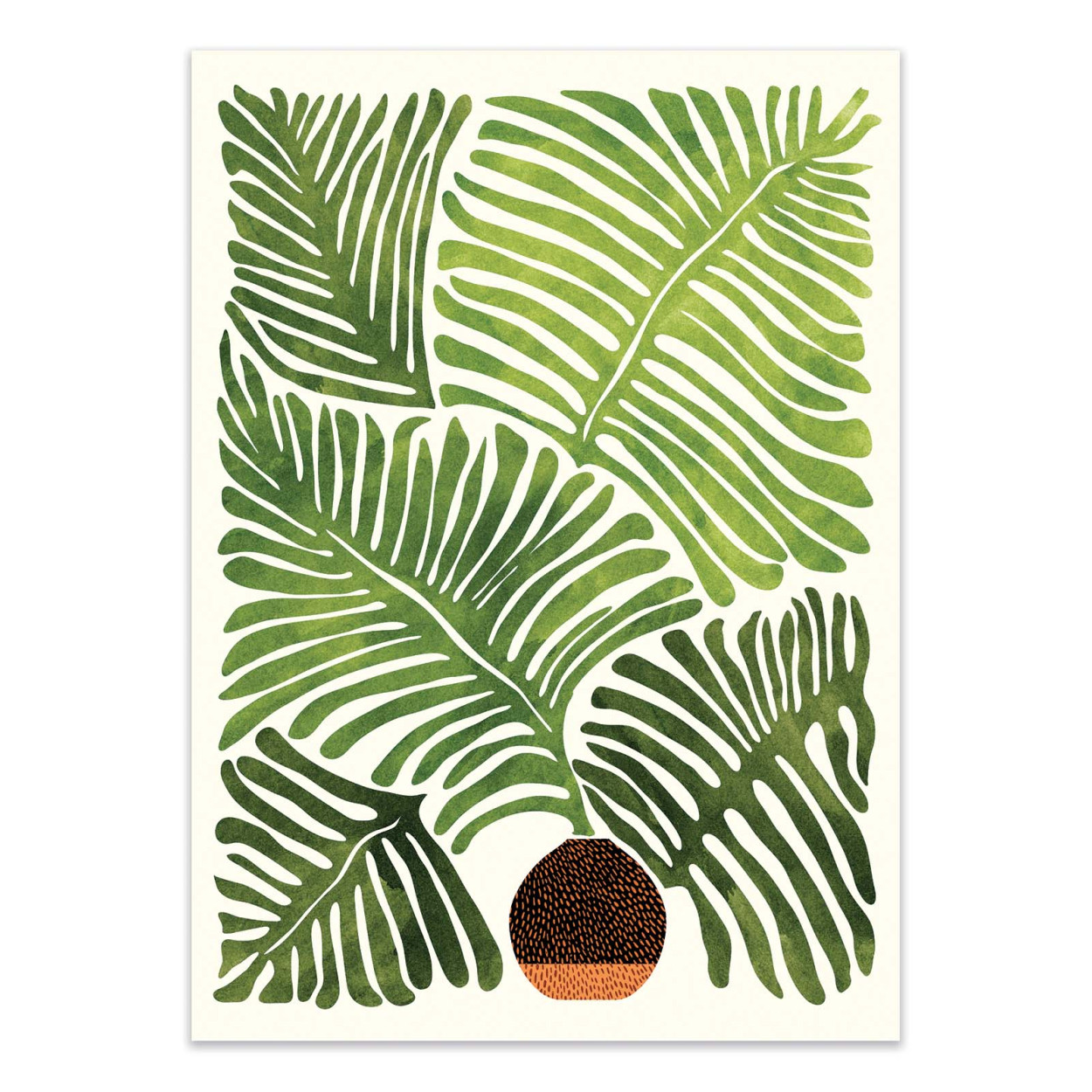 Affiche d'art - Summer Fern - Kristian Gallagher, WALL EDITIONS