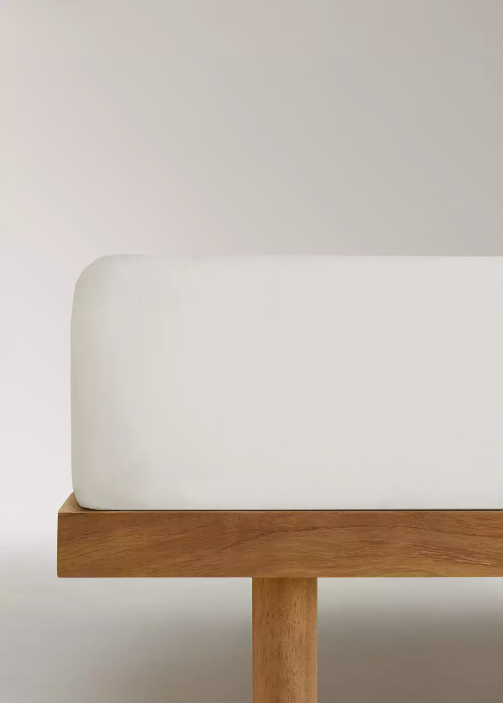Drap-housse coton garment-wash lit 200 cm, MANGO HOME