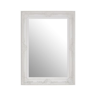 113 x 83cm Wall Mirror in Antique White SO'HOME