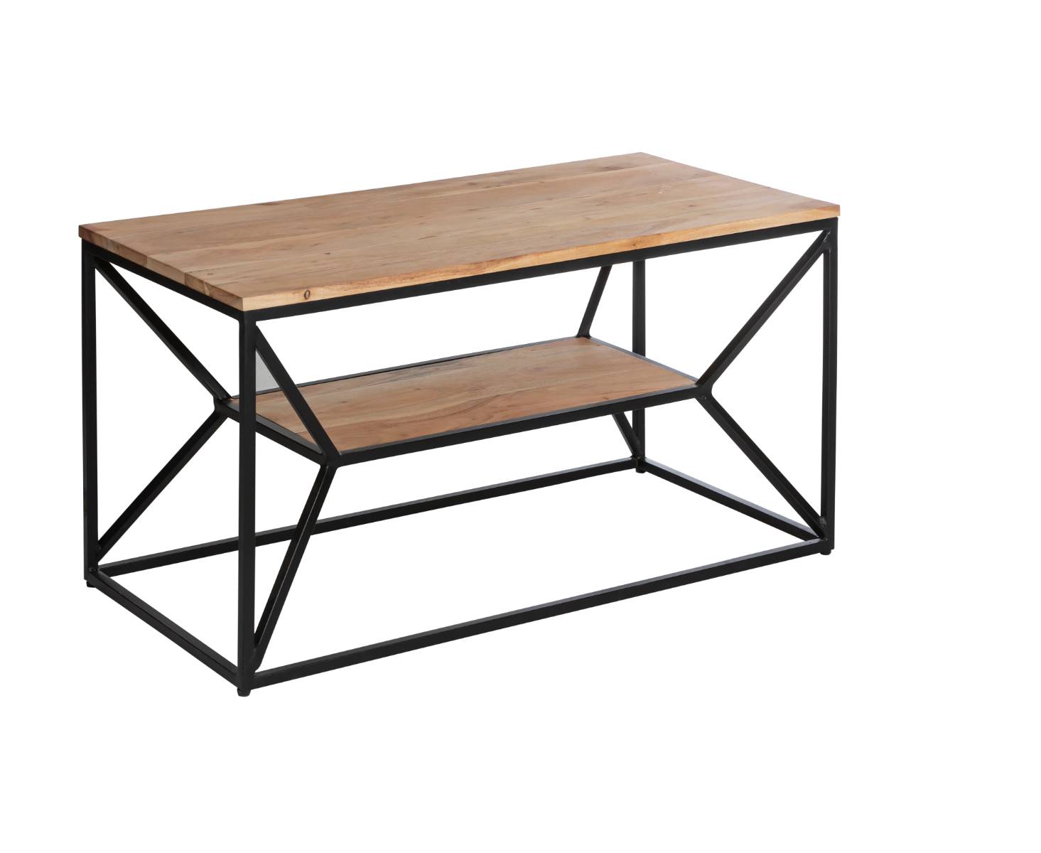 Table basse en bois d'acacia FLAVIA, MADE IN MEUBLES 
