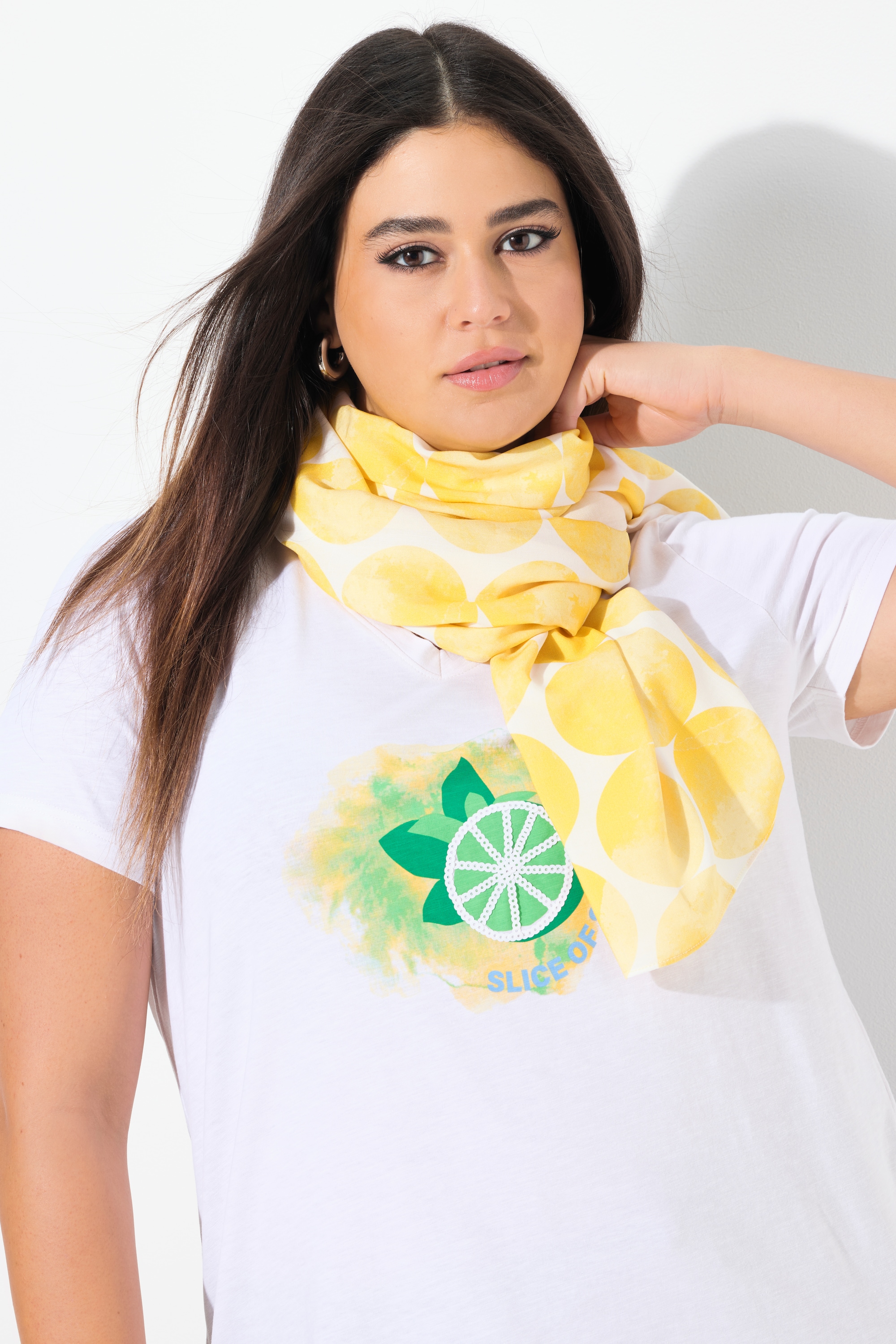 Foulard imprimé petits ronds, ULLA POPKEN