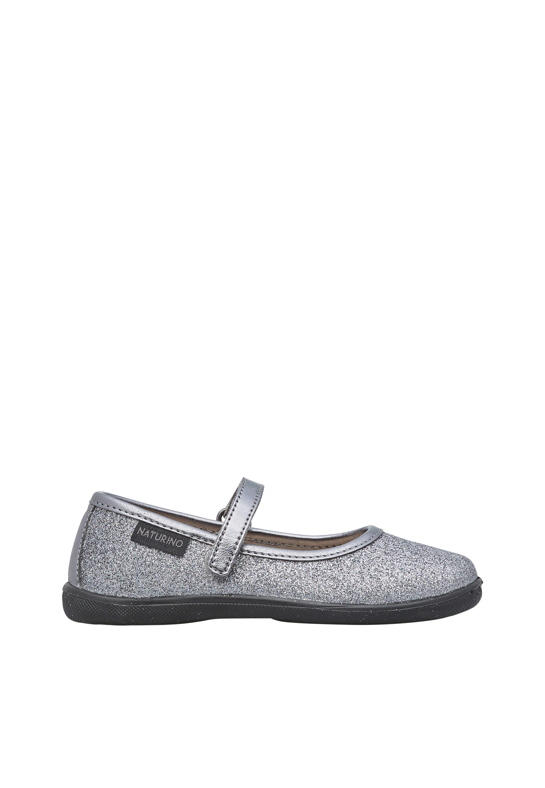 Ballerines en tissu pailleté PAVIA 2, NATURINO