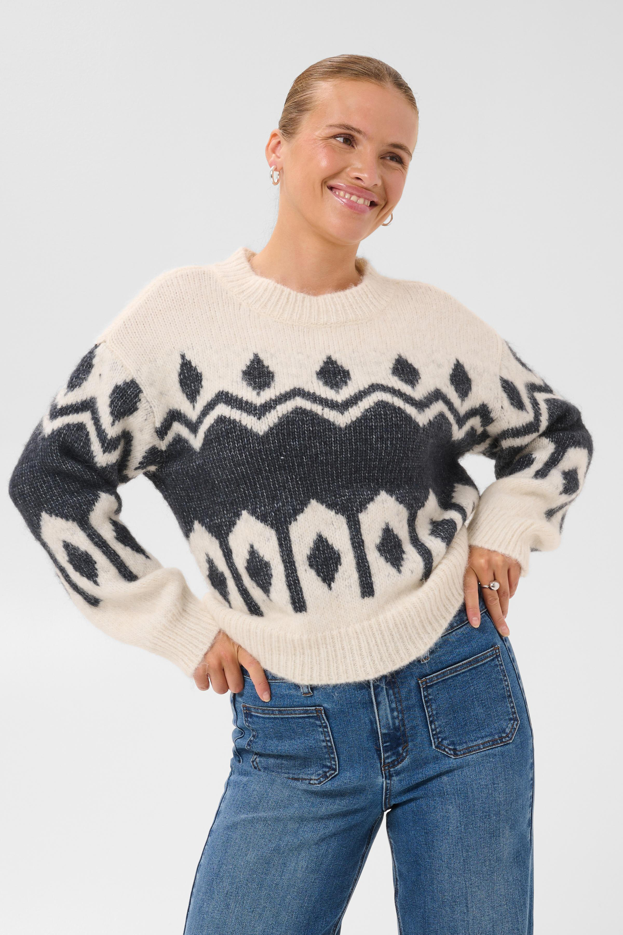 Pullover tricoté, KAFFE