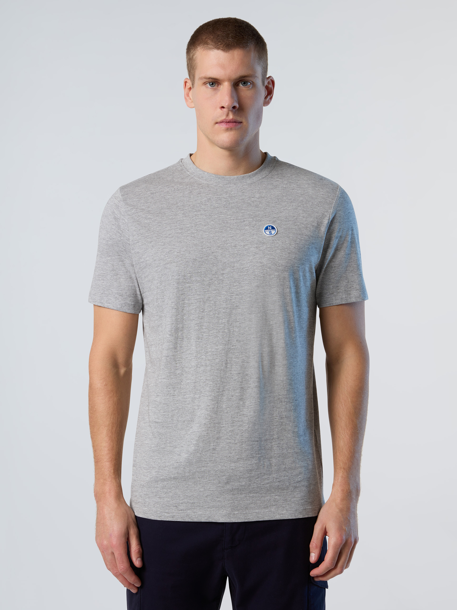 T-shirt avec patch logo, NORTH SAILS