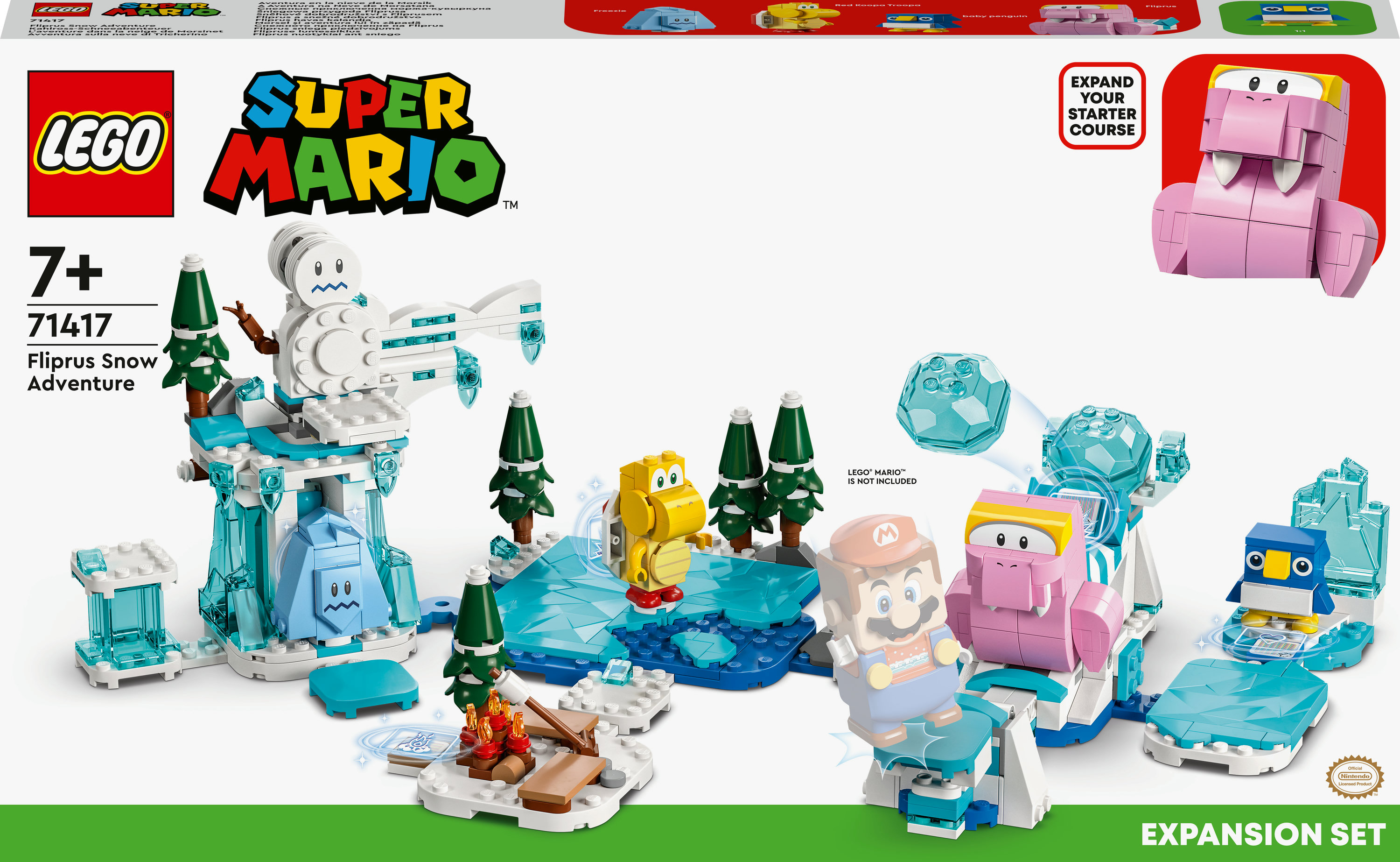 71417 Laventure dans la neige de Morsinet ® Super Mario, LEGO