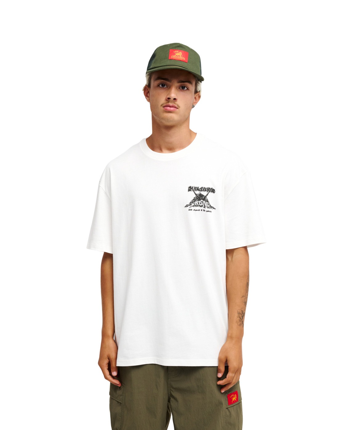 T-Shirt manches courtes BOB MARLEY UPRISING, QUIKSILVER