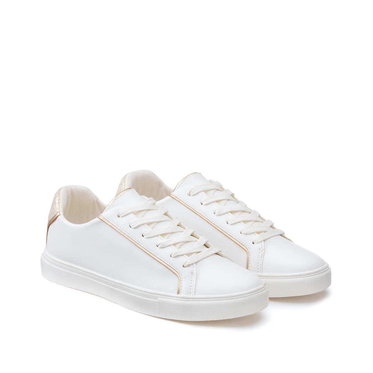 Ladies gold coloured trainers hotsell