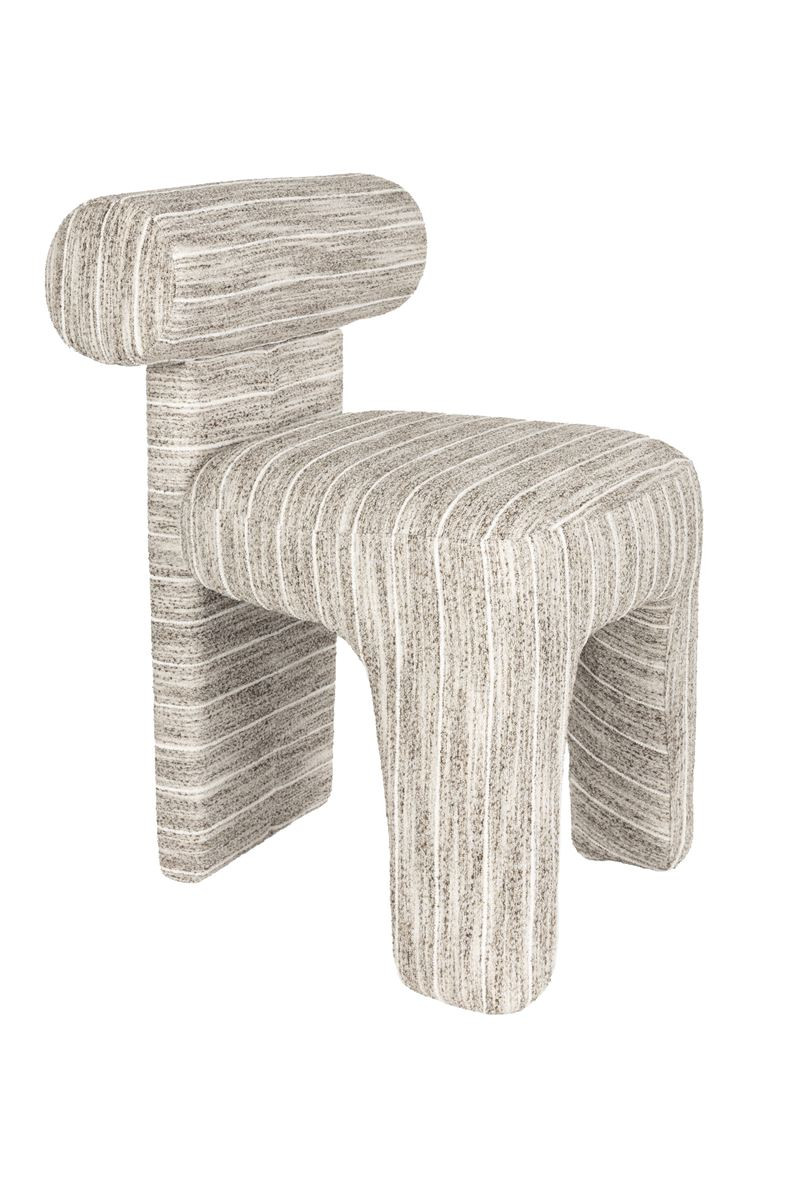 Chaise design empilable en tissu (lot de 2), VANA, BOITE A DESIGN