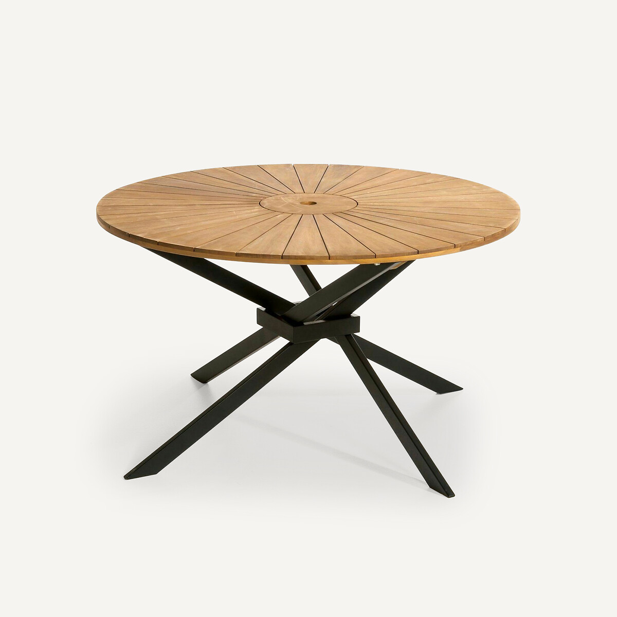 Round Garden Table in Acacia, Jakta, AM.PM