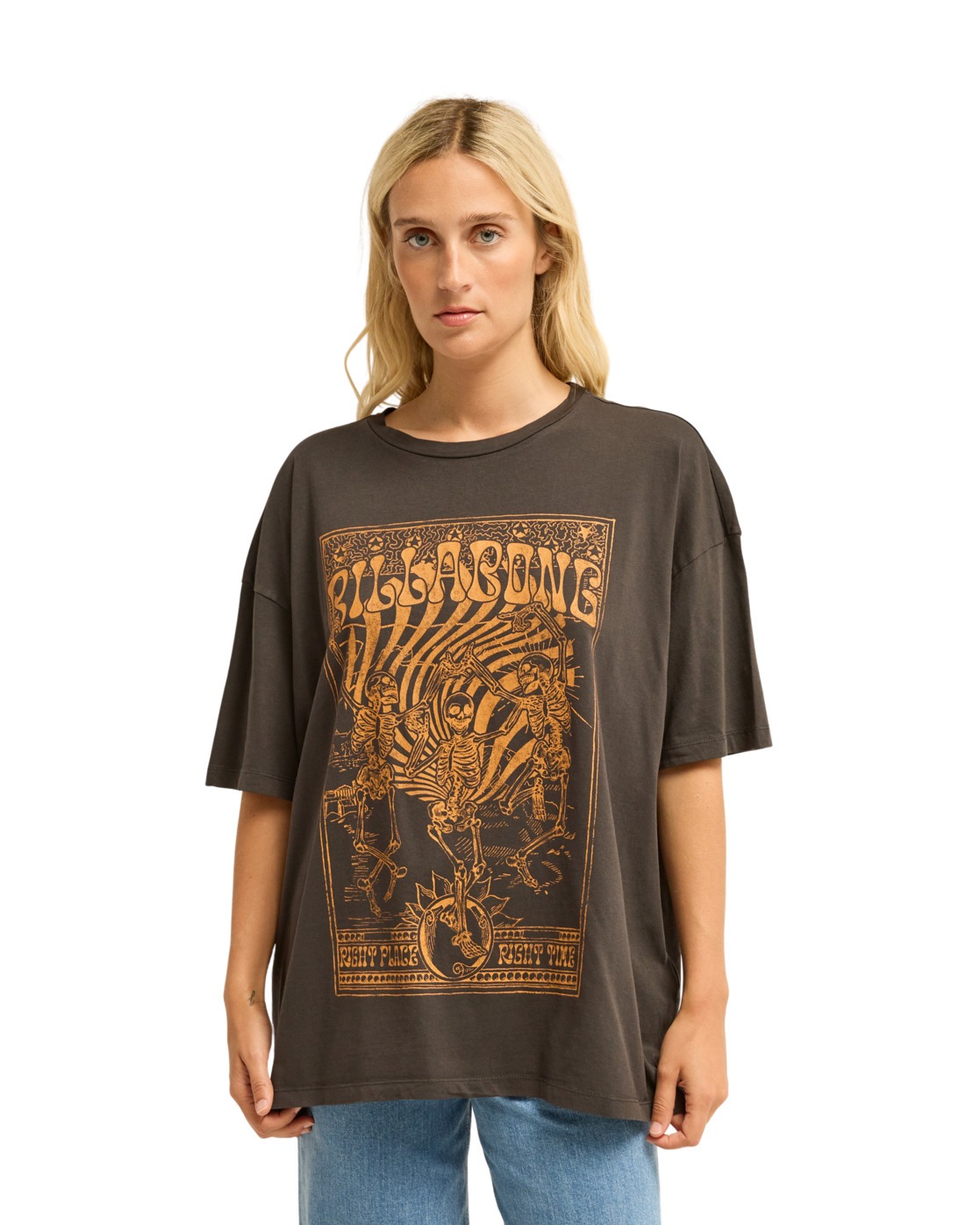 T shirt manches courtes RIGHT PLACE RIGHT TIME, BILLABONG