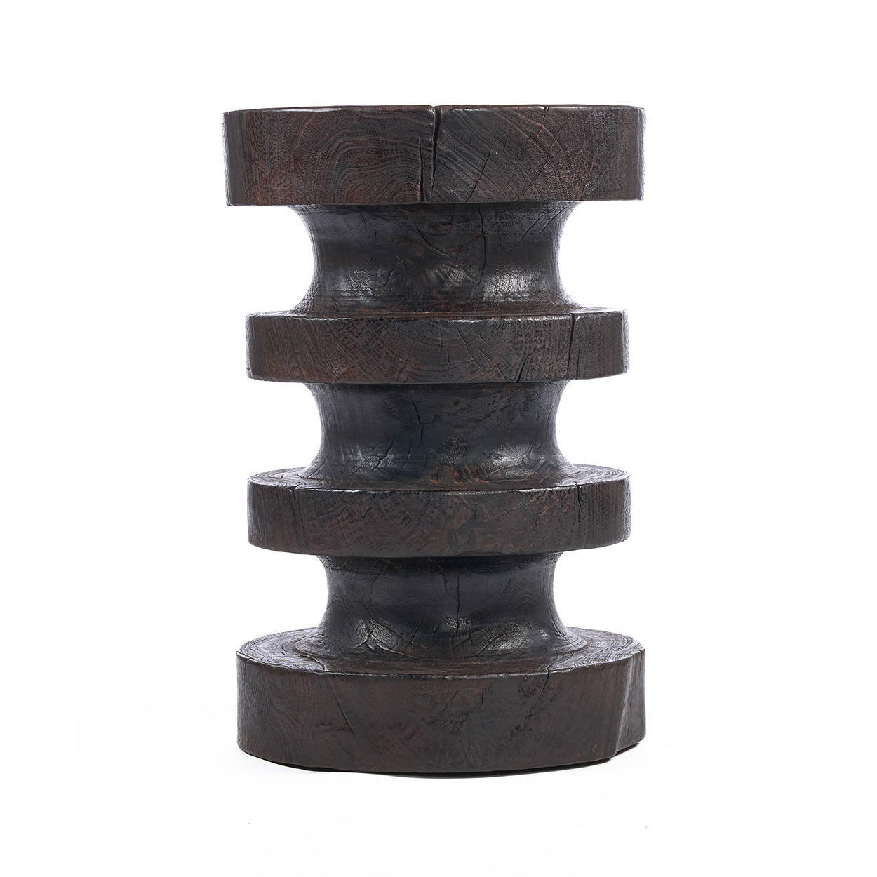Table d’appoint en bois MOCHA RINGS, BAZAR BIZAR