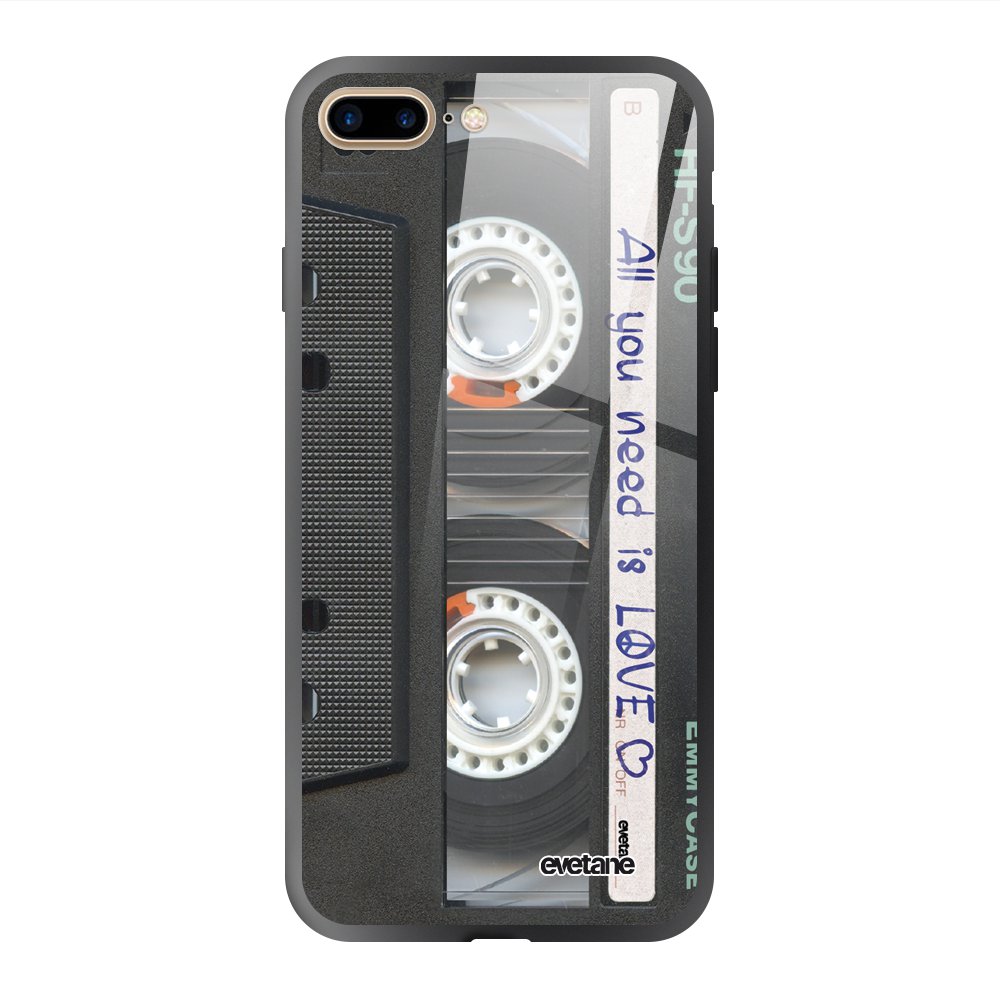 Coque soft touch glossy iPhone 7 Plus/ 8 Plus, EVETANE